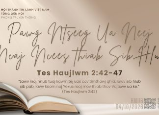 Pawg Ntseeg Ua Neej Ncaj Ncees thiab Sib Hlub – 4/10/2026