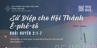 Sứ Điệp cho Hội Thánh Ê-phê-sô – 5/10/2026