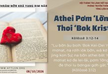 Athei Pơm ‘Lơ̆ng Thoi ‘Bok Krist – 8/10/2026