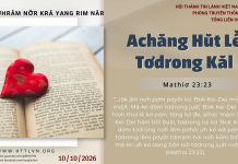 Achăng Hŭt Lê̆ Tơdrong Kăl – 10/10/2026