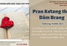 Pran Kơtang thoi Dăm Brang – 11/10/2026