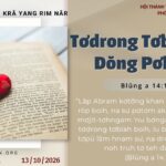 Tơdrong Tơblah Đei Dŏng Pơklaih – 13/10/2026