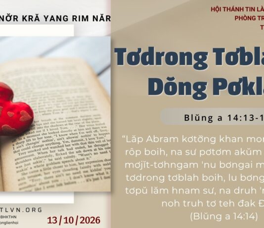 Tơdrong Tơblah Đei Dŏng Pơklaih – 13/10/2026