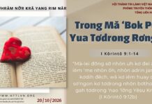 Trong Mă ‘Bok Pôl Yua Tơdrong Rơngei – 20/10/2026