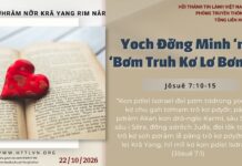 Yoch Đơ̆ng Minh ‘nu ‘Bơm Truh Kơ Lơ Bơngai – 22/10/2026