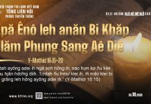 Kpă Ênô leh anăn Bi Khăp Hlăm Phung Sang Aê Diê – 3/10/2026