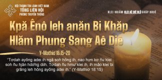 Kpă Ênô leh anăn Bi Khăp Hlăm Phung Sang Aê Diê – 3/10/2026