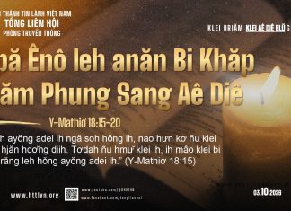 Kpă Ênô leh anăn Bi Khăp Hlăm Phung Sang Aê Diê – 3/10/2026