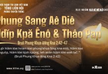 Phung Sang Aê Diê Hdĭp Kpă Ênô & Thâo Pap – 4/10/2026