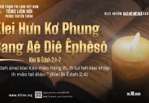 Klei Hưn Kơ Phung Sang Aê Diê Êphêsô – 5/10/2026