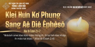 Klei Hưn Kơ Phung Sang Aê Diê Êphêsô – 5/10/2026
