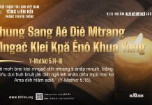 Phung Sang Aê Diê Mtrang Mngač Klei Kpă Ênô Khua Yang – 9/10/2026