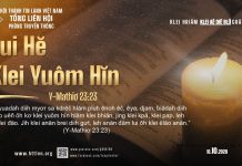 Lui Hĕ Klei Yuôm Hĭn – 10/10/2026