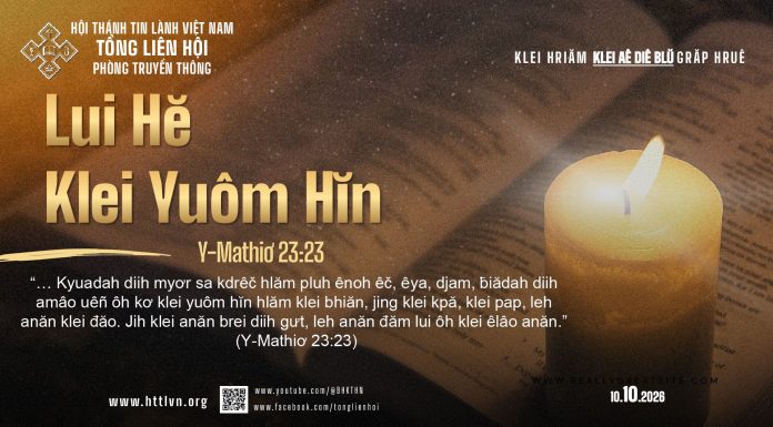 Lui Hĕ Klei Yuôm Hĭn – 10/10/2026