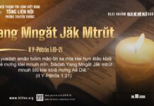Yang Mngăt Jăk Mtrŭt – 26/10/2026