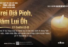 Brei Djă Pioh, Đăm Lui Ôh – 29/10/2026