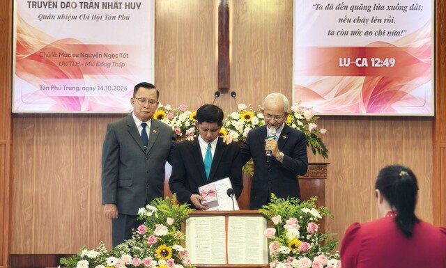 Đồng Tháp: Bổ nhiệm Quản nhiệm Chi Hội Tân Phú